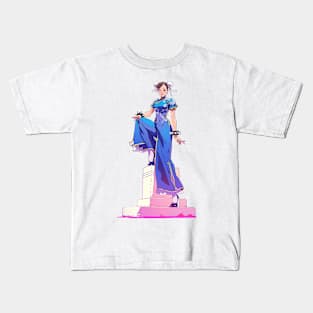 chun li Kids T-Shirt